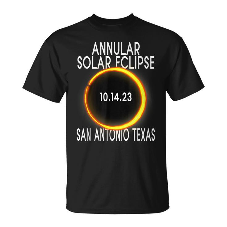 Annular Solar Eclipse 2023 San Antonio Texas T-Shirt
