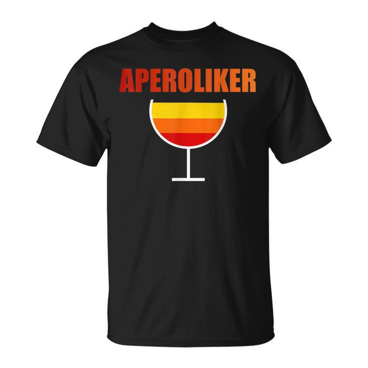 Aperol Spritz Love Aperolic Malle Vintage Drink  Unisex T-Shirt