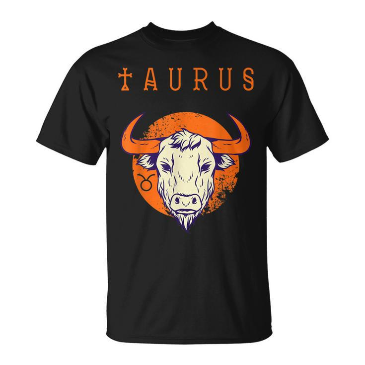 April May Taurus Astrological Sign Bull Zodiac Birthday Unisex T-Shirt