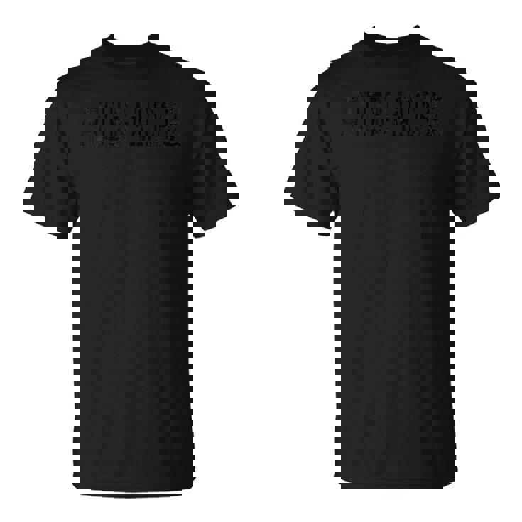 Arden-Arcade Vintage Black Text Apparel T-Shirt