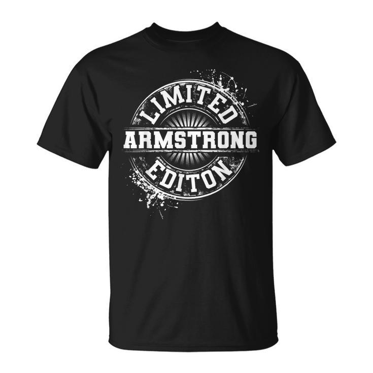 Armstrong Surname Family Tree Birthday Reunion T-Shirt