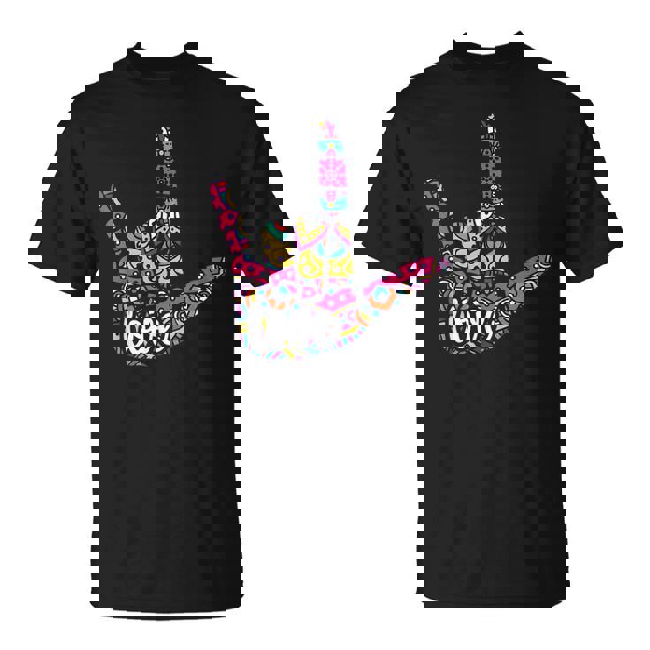 Asl Sign Language I Love You American Sign Language T-Shirt