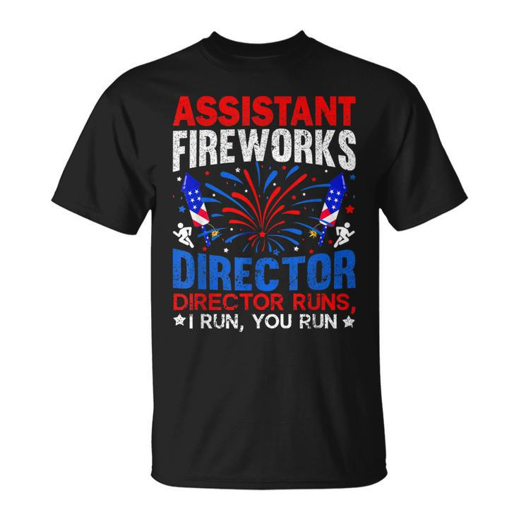 Assistant Fireworks Director Usa Independence Day July 4Th Unisex T-Shirt