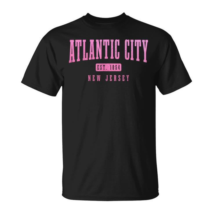 Atlantic City New Jersey Est 1854 Pride Vintage  Unisex T-Shirt