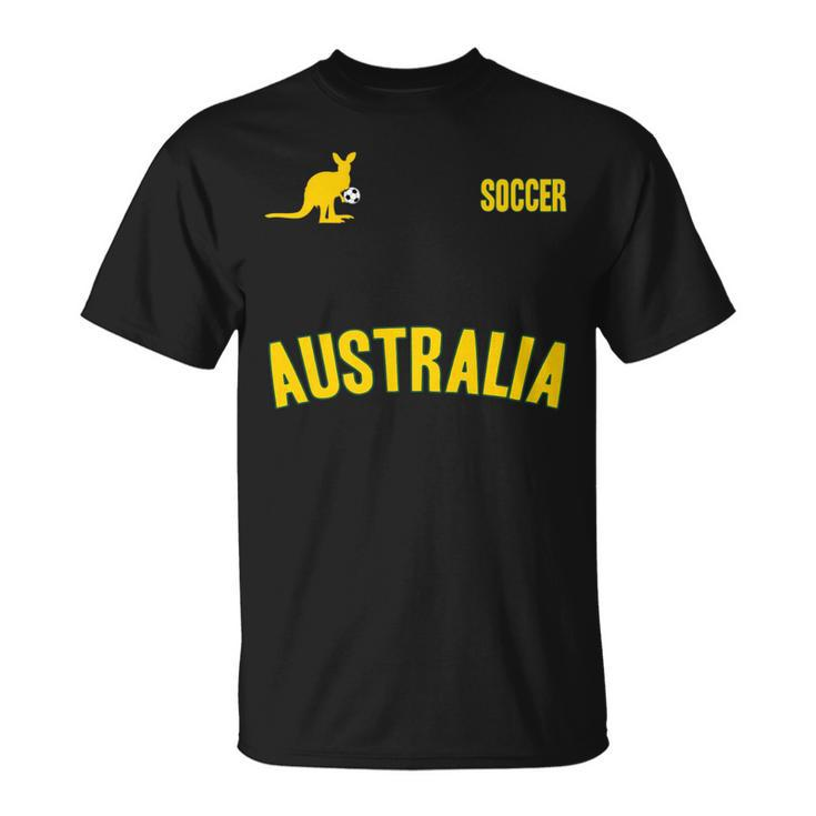 Australia Soccer Aussie Soccer Sports T-Shirt