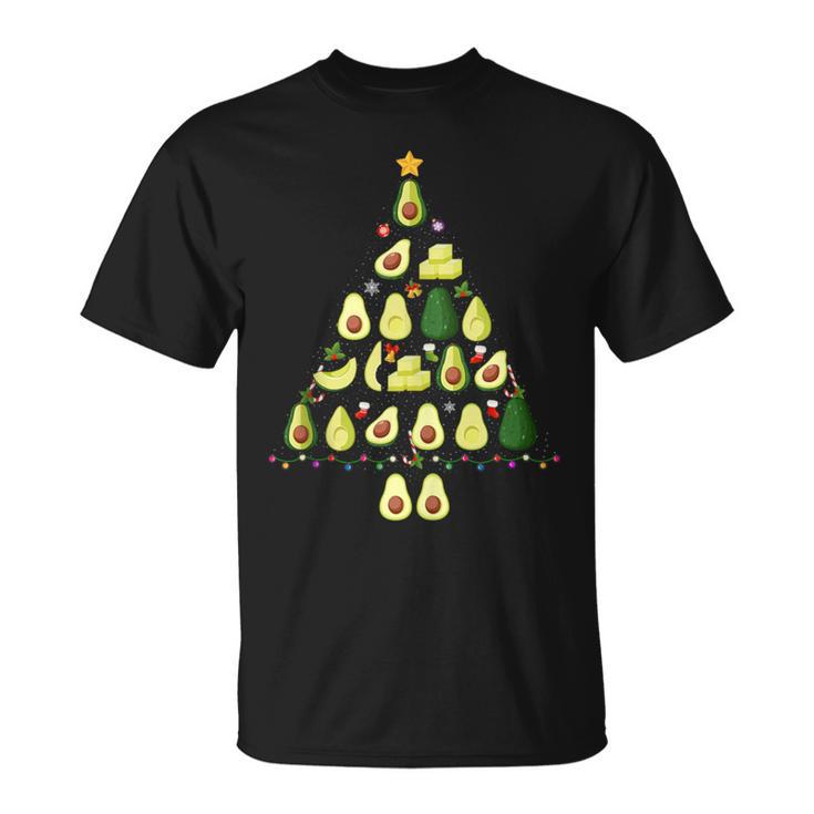 Avocado Christmas Tree Ugly Christmas Sweater T-Shirt