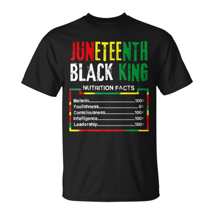 Awesome Junenth Black King Melanin Fathers Day Men Boys  Unisex T-Shirt