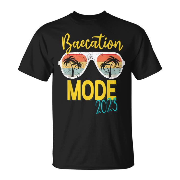 Baecations Mode 2023 Matching Couples Trip Beach Vacation  Unisex T-Shirt