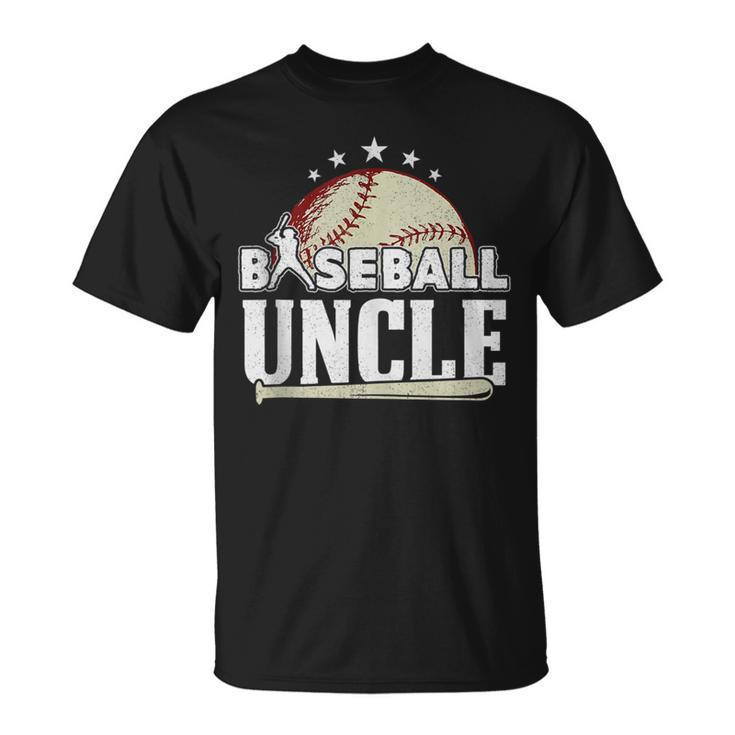 Baseball Uncle  Fathers Day  Unisex T-Shirt