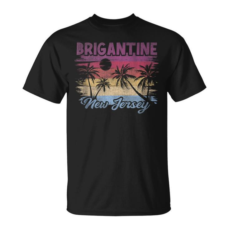 Beach Coastal City Vacation Souvenir Brigantine Vacation Funny Gifts Unisex T-Shirt