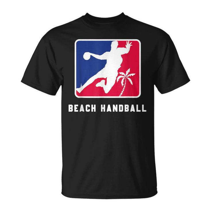Beach Handball Handball Players Beach Ball Sports Coach T-Shirt