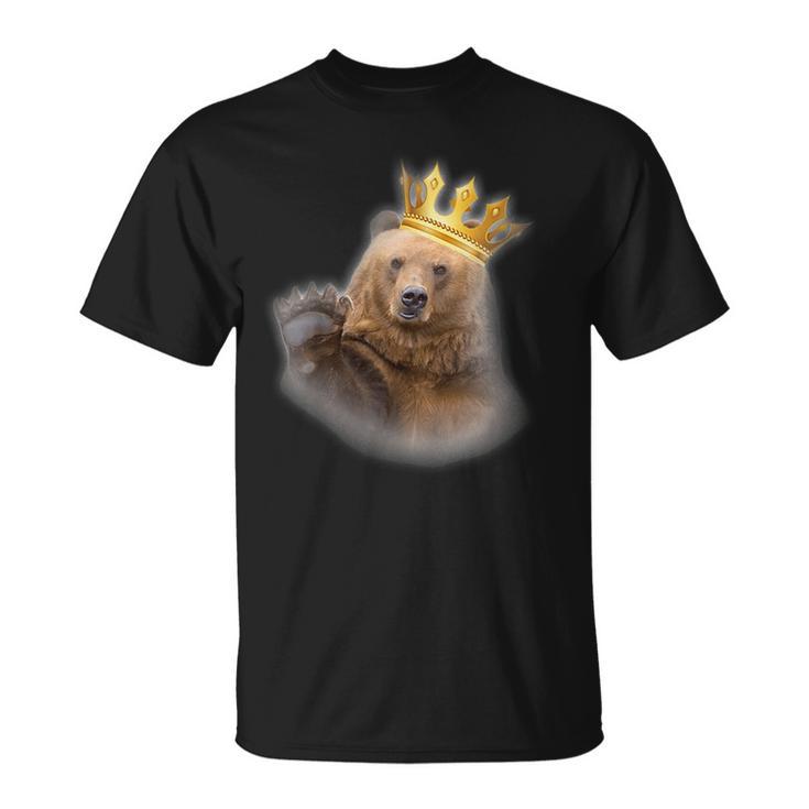 Bear King Funny Grizzly Bear Brown Bear Brown Funny Gifts Coffee Mug ...