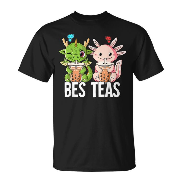 Bes Teas Boba Tea Best Friend Bubble Tea  Unisex T-Shirt