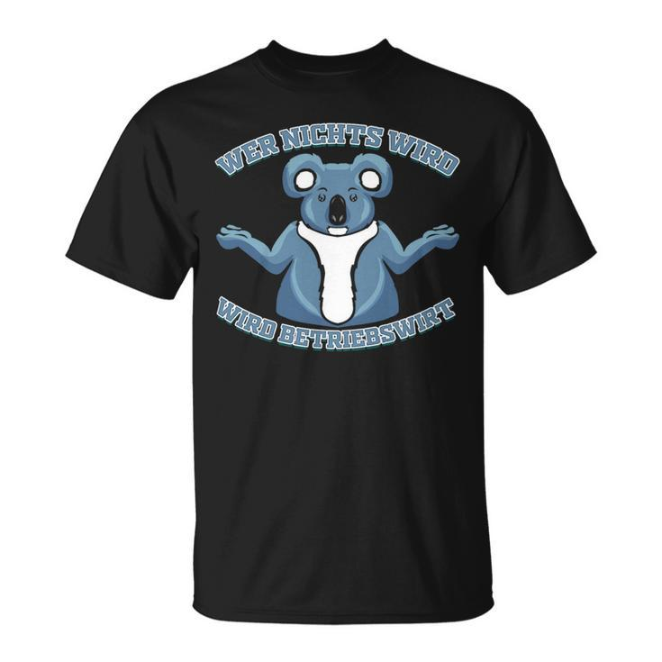 Betriebswirt Funny Bwl Bachelor Graduation Gift Koala Unisex T-Shirt