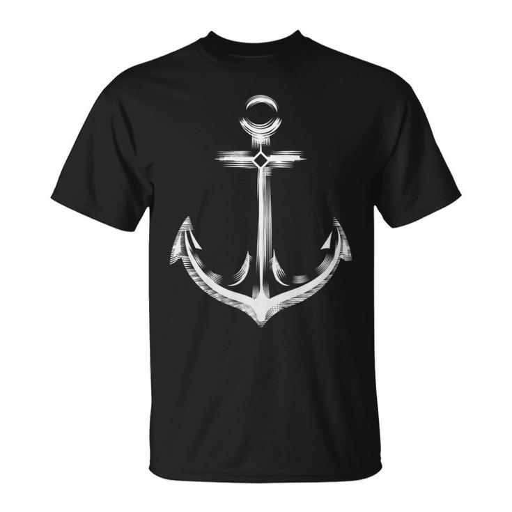 Big Anchor - Nautical - Boat Sea   Unisex T-Shirt