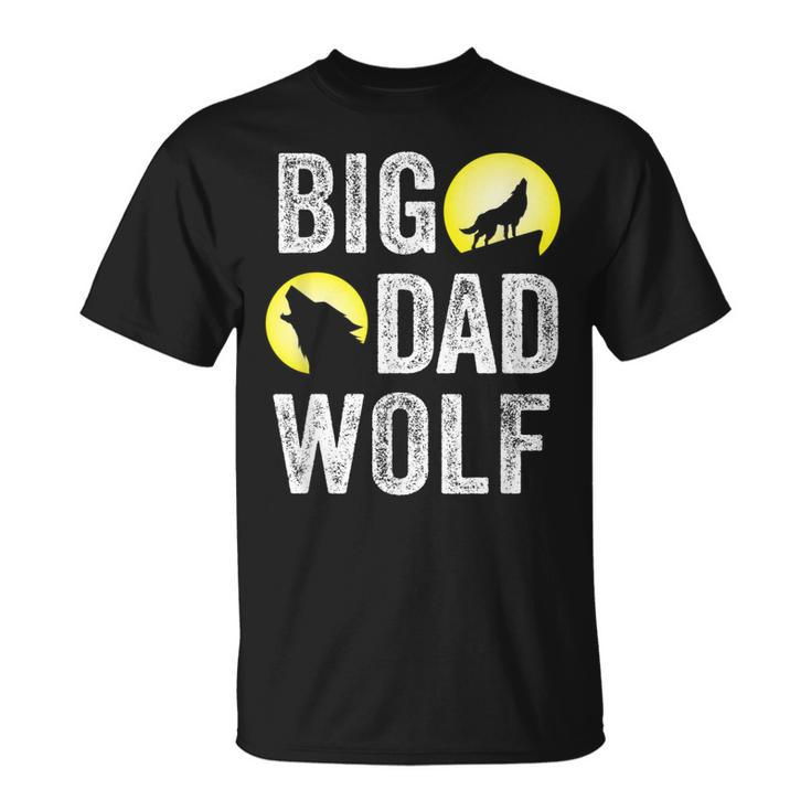 Big Dad Wolf  For Men Dad Daddy Halloween Costume   Gift For Mens Unisex T-Shirt