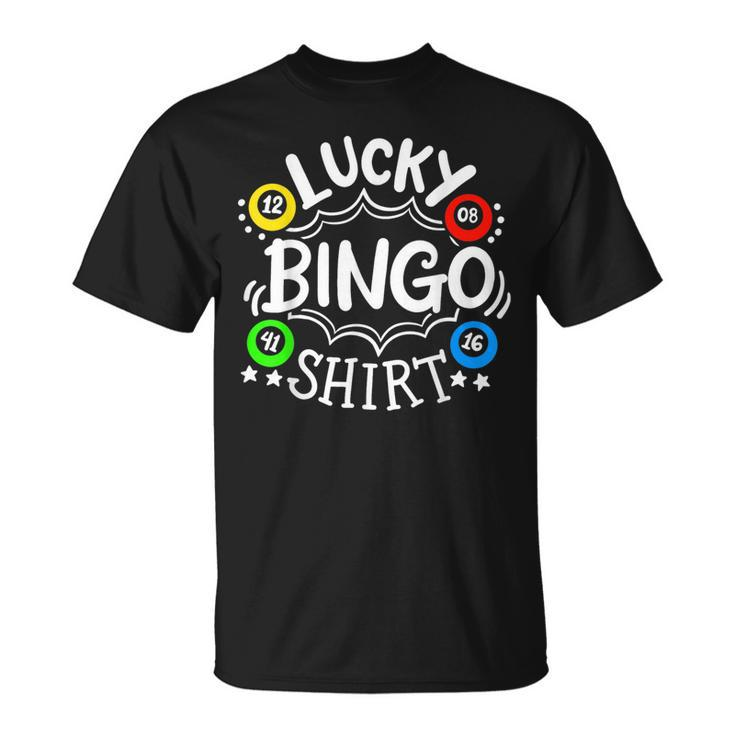 Bingo Lucky Bingo   Unisex T-Shirt