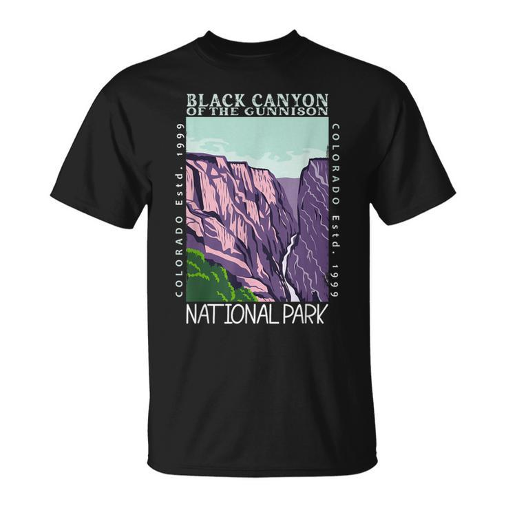 Black Canyon Of The Gunnison National Park Colorado Vintage T-Shirt