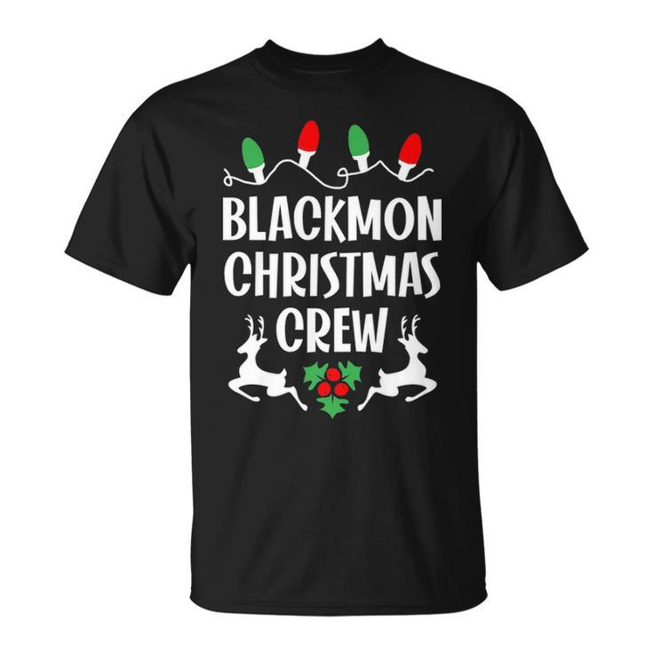 Blackmon Name Gift Christmas Crew Blackmon Unisex T-Shirt