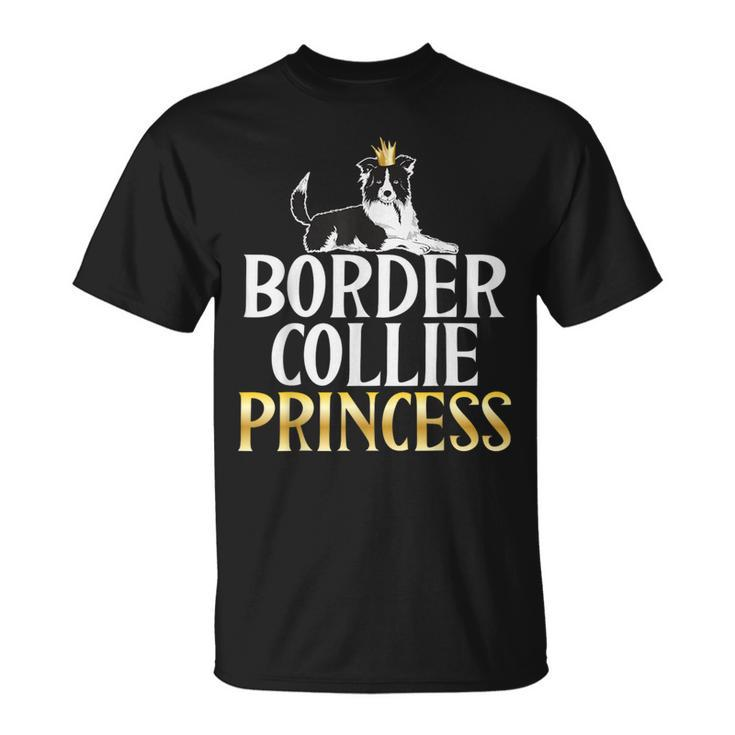 Border Collie Princess Border Collie T-Shirt