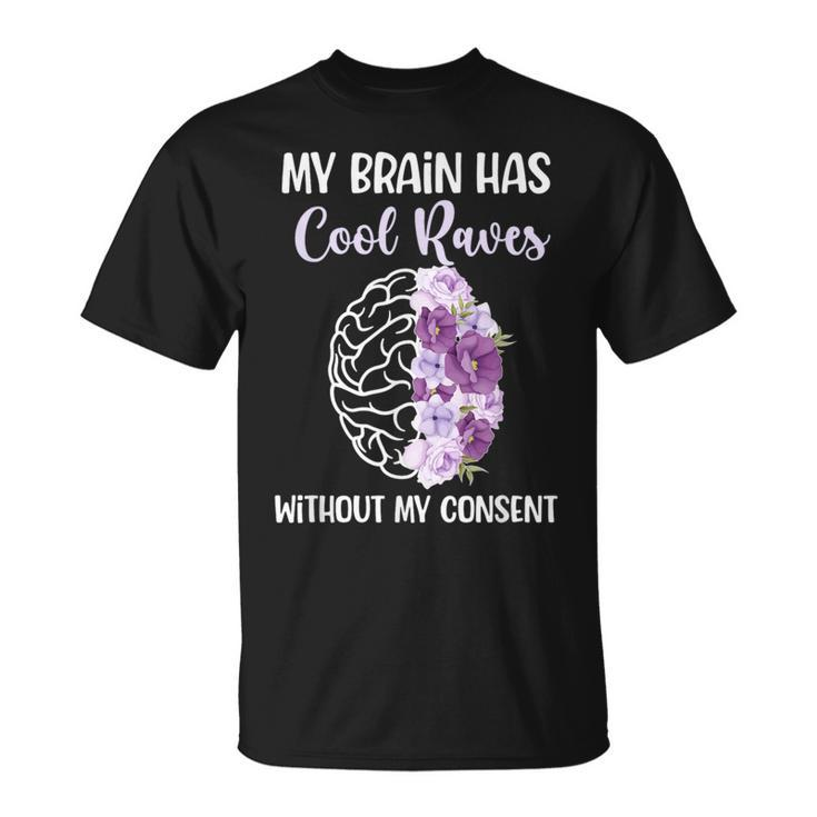 My Brain Epilepsy Awareness Epilepsy Warrior T-Shirt
