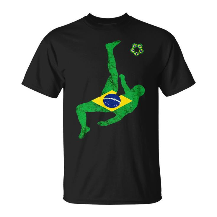 Brazil Soccer Brazilian Pride Brazilian Soccer Player Brazil  Unisex T-Shirt