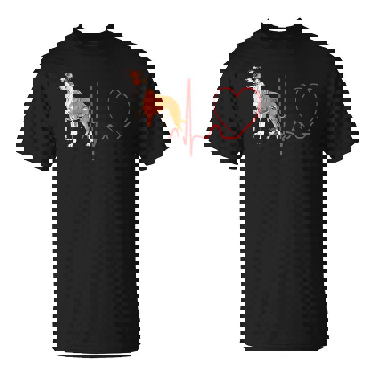 Bully Kutta Dog Heartbeat Ekg For Dog Lovers Owners T-Shirt