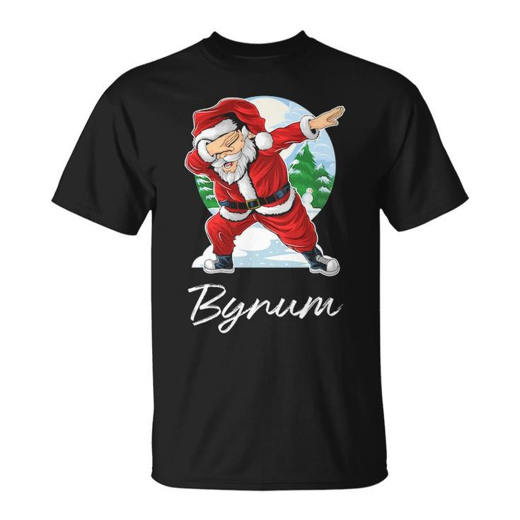 Bynum Name Gift Santa Bynum Unisex T-Shirt