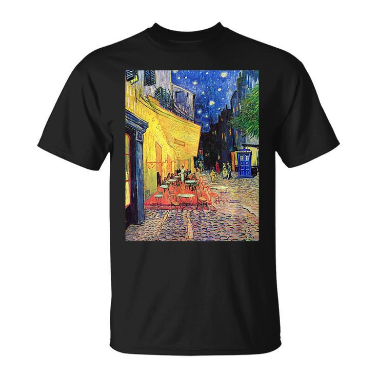 Cafe Terrace At Night Doctor Visit  Unisex T-Shirt