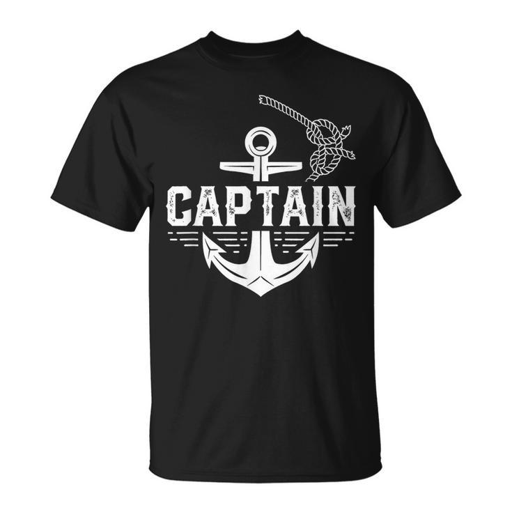 Captain Ship Boat Owner Skipper Lover Unisex T-Shirt