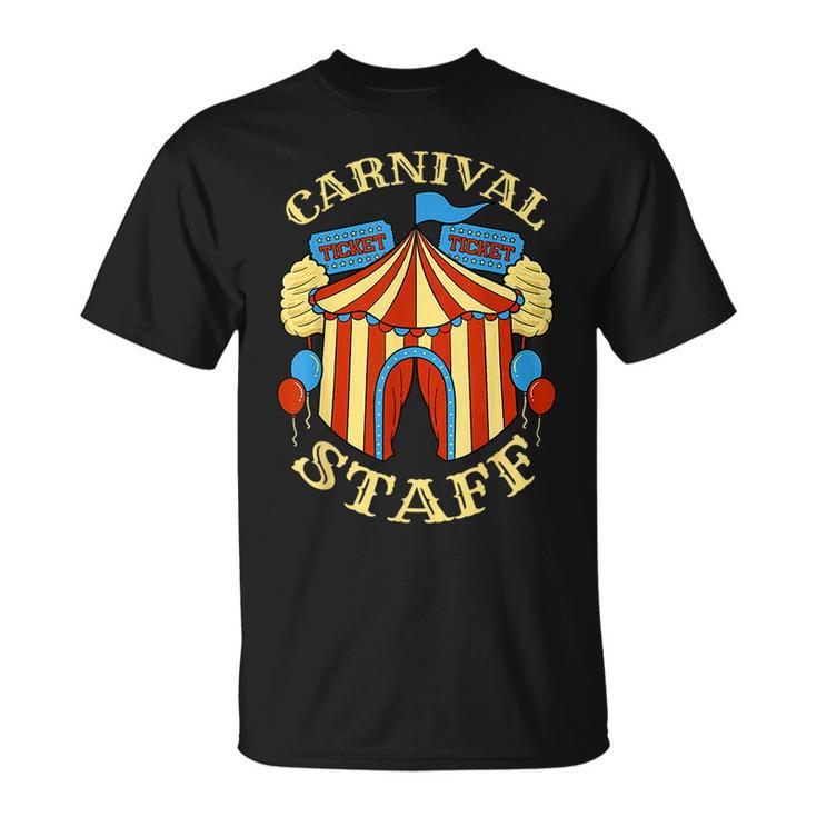 Carnival Staff Circus Event Security Ringmaster Lover T-Shirt