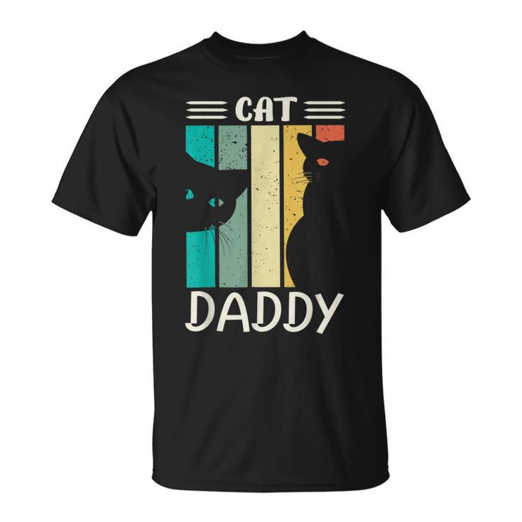 Cat Daddy Cute Cats  For Men Dad For Fathers Day Unisex T-Shirt