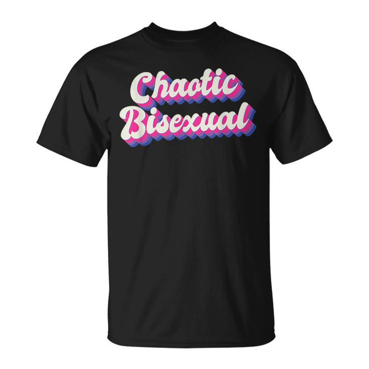 Chaotic Bisexual Bi Lgbt Bisexual Pride  Unisex T-Shirt