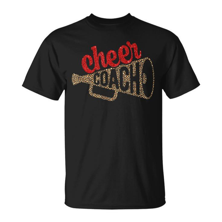 Cheer Coach Megaphone Cheerleader Coach T-Shirt