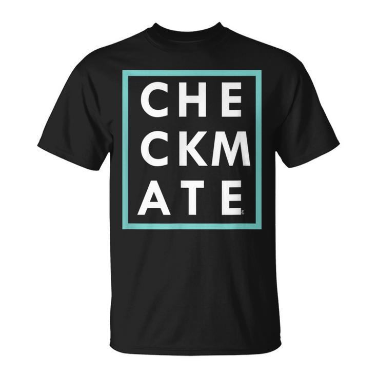 Chess Player Checkmate Checker Game Strategy T-Shirt