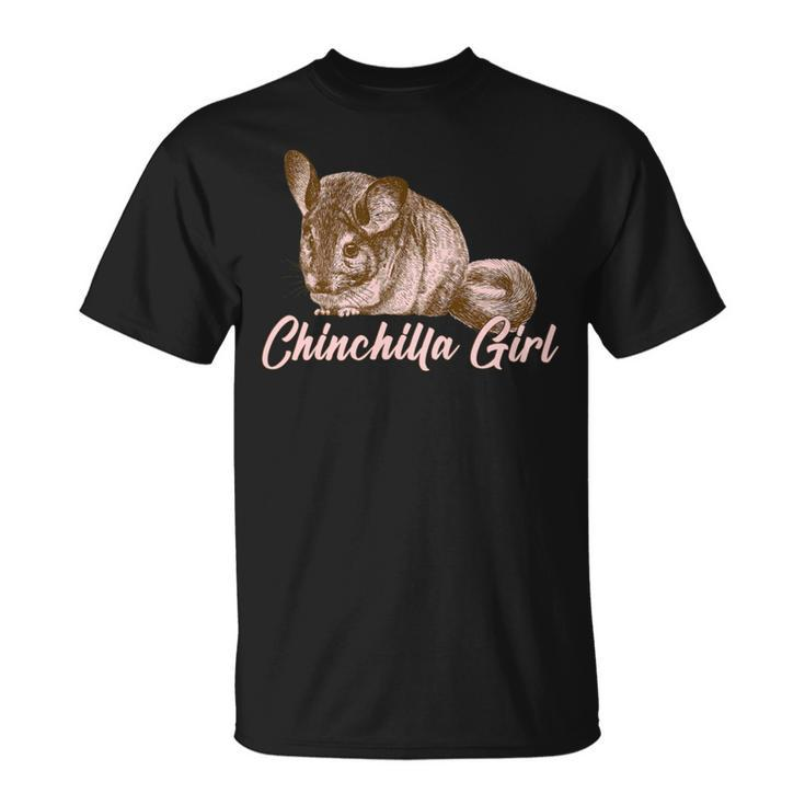 Chinchilla Girl Chinchilla Unisex T-Shirt