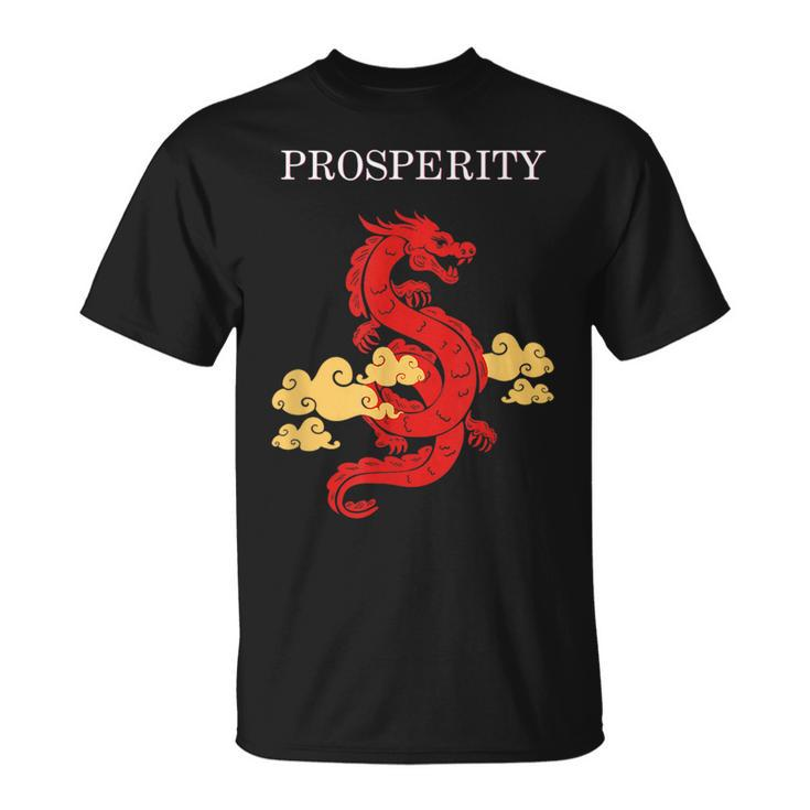 Chinese Dragon For Dragon Culture Lovers Prosperity Gift  Unisex T-Shirt