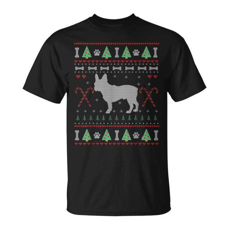 Christmas French Bulldog Ugly Sweater Dog Lover T-Shirt