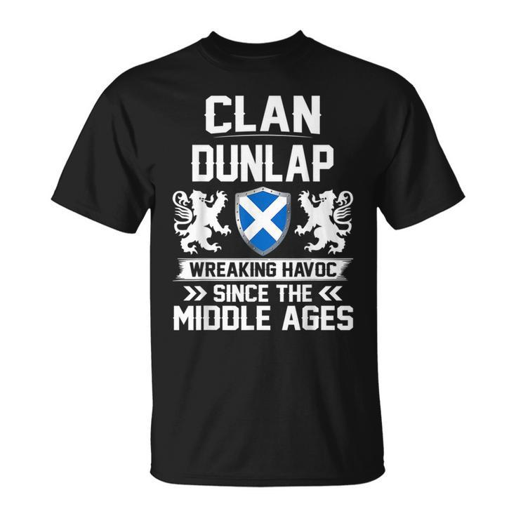 Clan Dunlap Scottish Family Clan Scotland Wreaking Havoc T18 Unisex T-Shirt