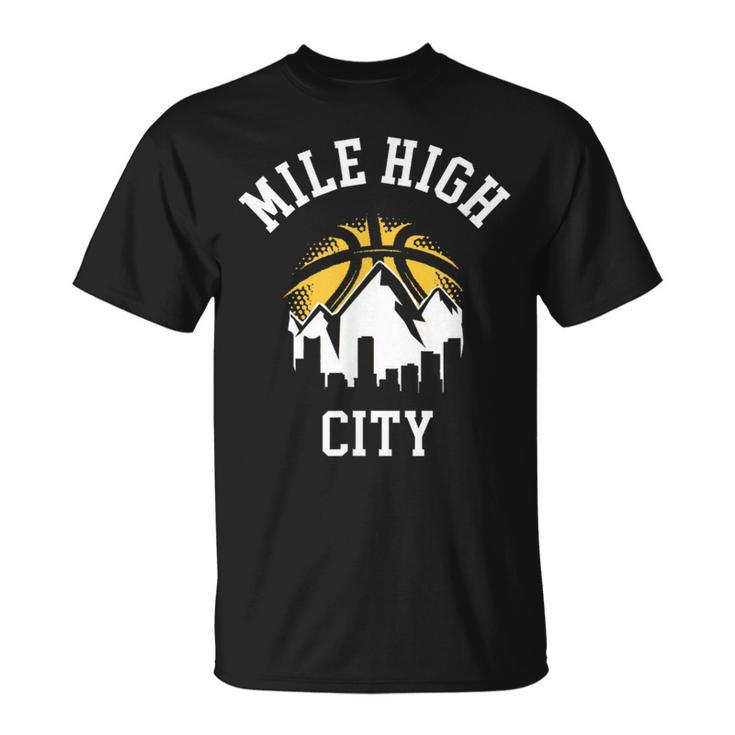 Classic Denver Colorado Mile  - High Denver City  Unisex T-Shirt