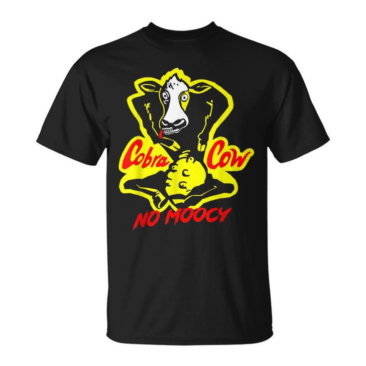 Cobra Cow No Moocy Satire Humor Design  Unisex T-Shirt