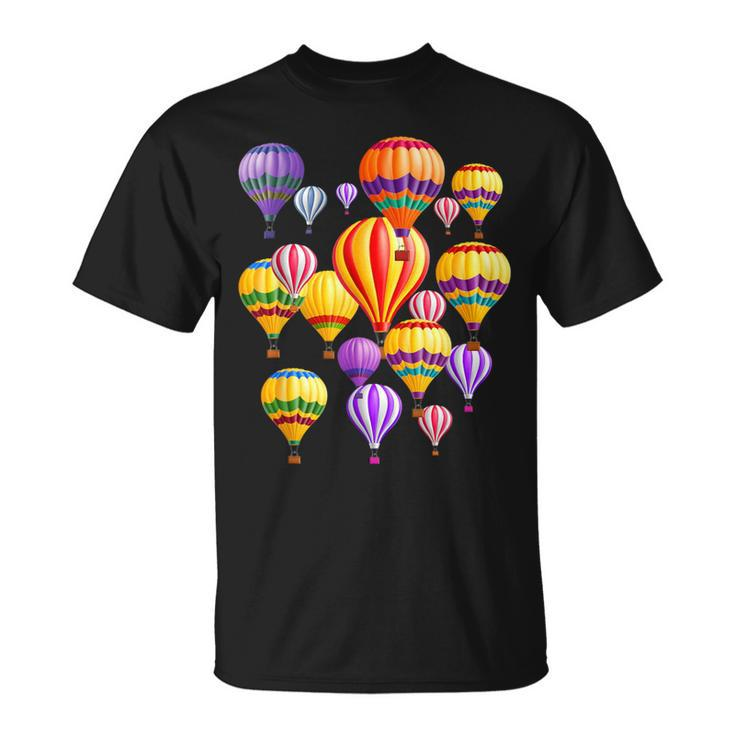 Colorful Hot Air Balloons T-Shirt