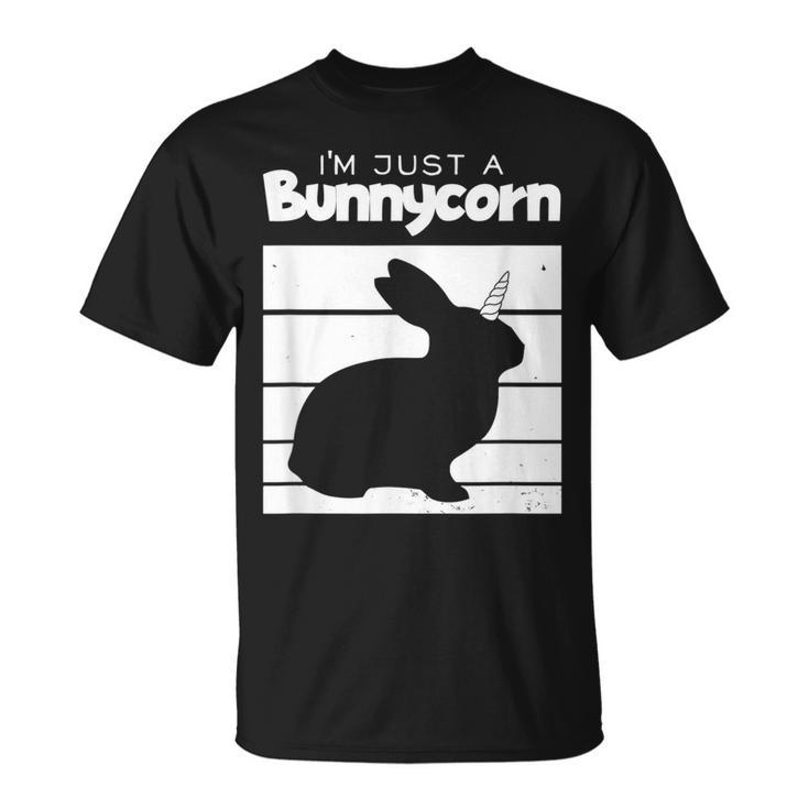 Cool Bunnycorn Gift Unicorn Rabbit Gifts For Rabbit Lovers Funny Gifts Unisex T-Shirt