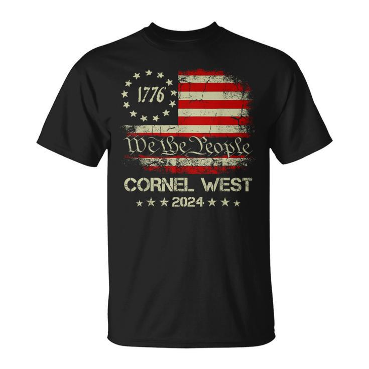 Cornel West 2024 Cornel West For President T-Shirt