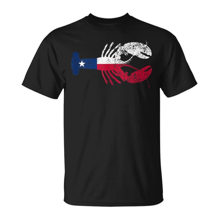 Crawfish Texas Seafood Shellfish Cajun Star Southern Food T-shirt