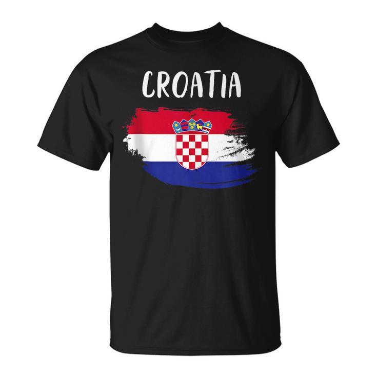 Croatia Indepedence Day Croatia Flag Croatia Funny Gifts Unisex T-Shirt