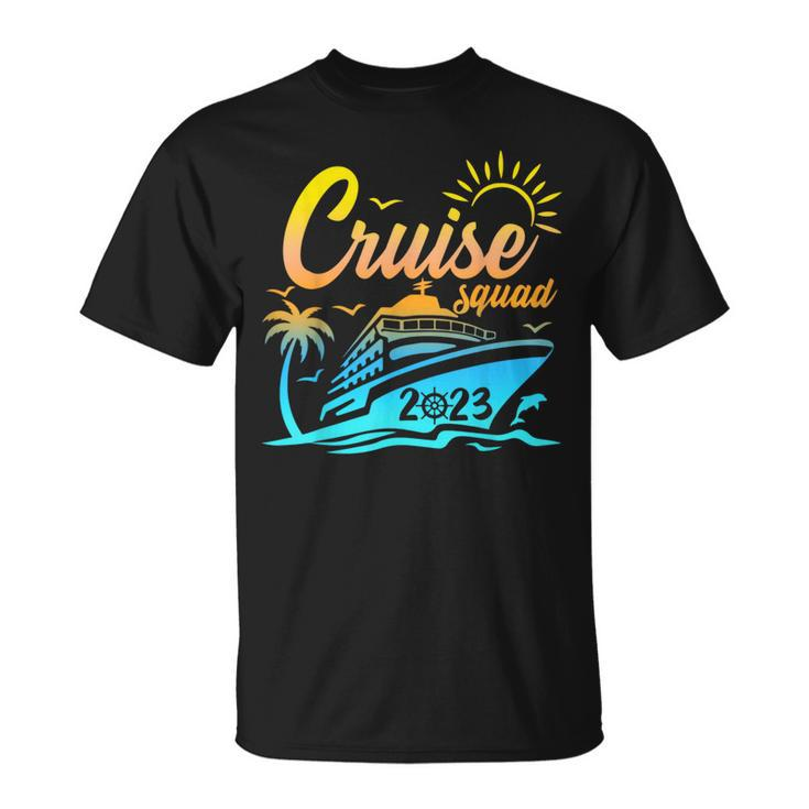 Cruise Squad 2023 Making Memories Together Family Summer T-Shirt
