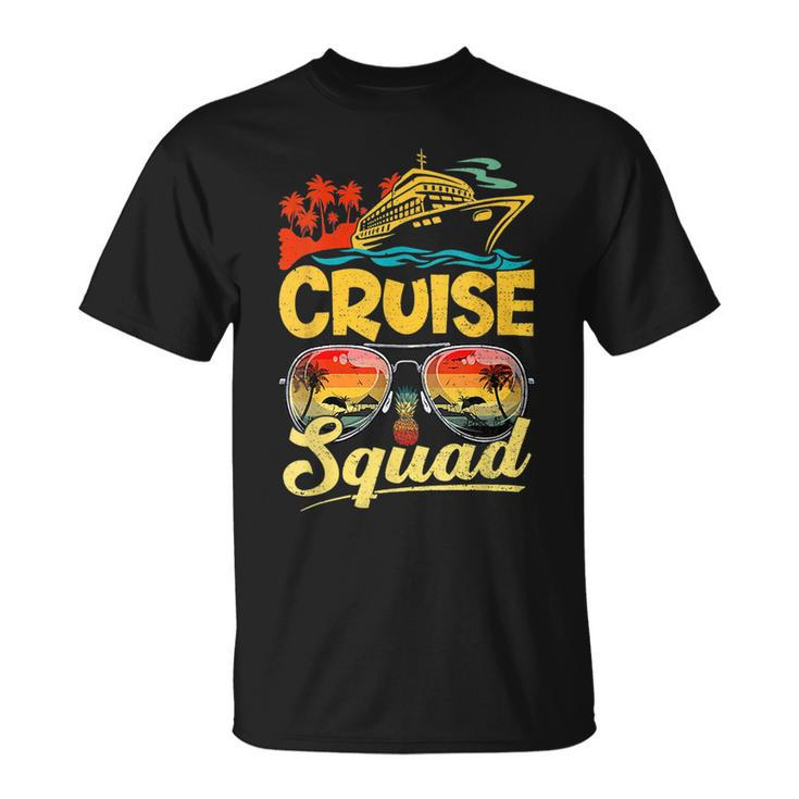 Cruise Squad 2023 Vacation Matching Family Group Squad Gifts  Unisex T-Shirt