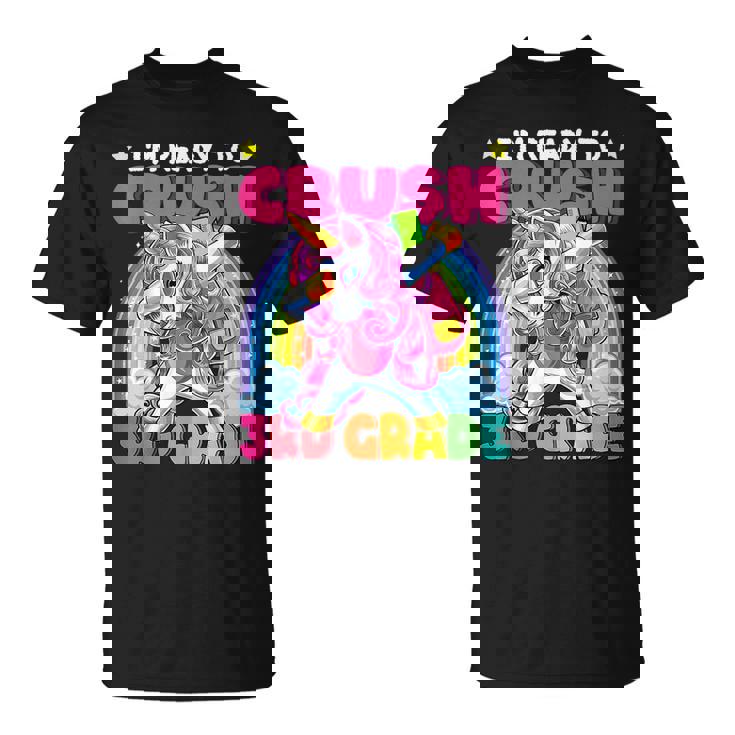 3rd Grade Dabbing Unicorn Back To School Shirt Girls Gift T-Shirt 3rd Grade Dabbing Unicorn Back To School Shirt Girls Gift T-Shirt