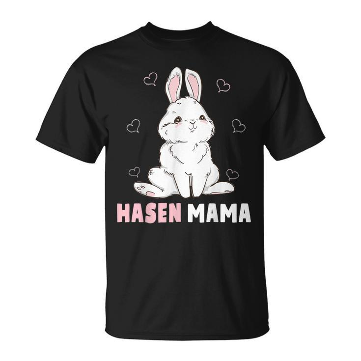 Cute Bunny Easter Rabbit Mum Rabbit Mum  Gift For Women Unisex T-Shirt